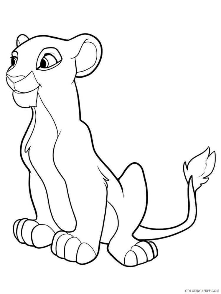 The Lion King Coloring Pages TV Film the lion king 21 Printable 2020 09234 Coloring4free