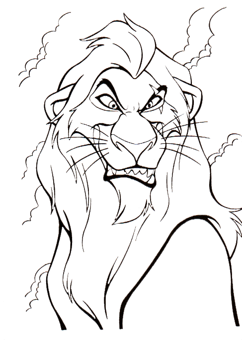 The Lion King Coloring Pages TV Film the lion king 6 Printable 2020 09238 Coloring4free
