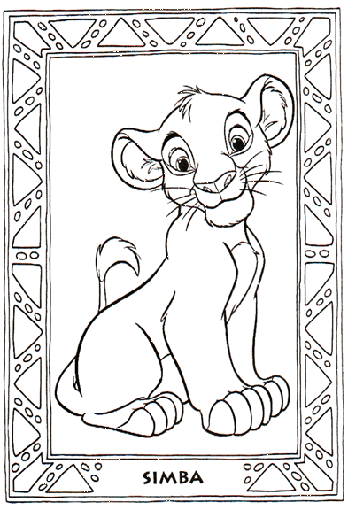 The Lion King Coloring Pages TV Film the lion king 92 Printable 2020 09241 Coloring4free
