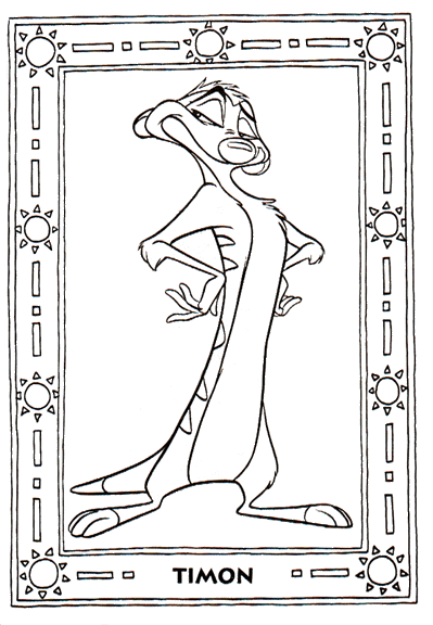 The Lion King Coloring Pages TV Film the lion king 94 Printable 2020 09243 Coloring4free