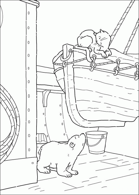 The Little Polar Bear Coloring Pages TV Film Printable 2020 09245 Coloring4free