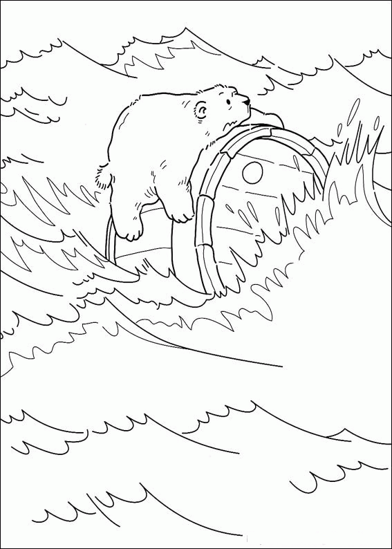 The Little Polar Bear Coloring Pages TV Film Printable 2020 09246 Coloring4free