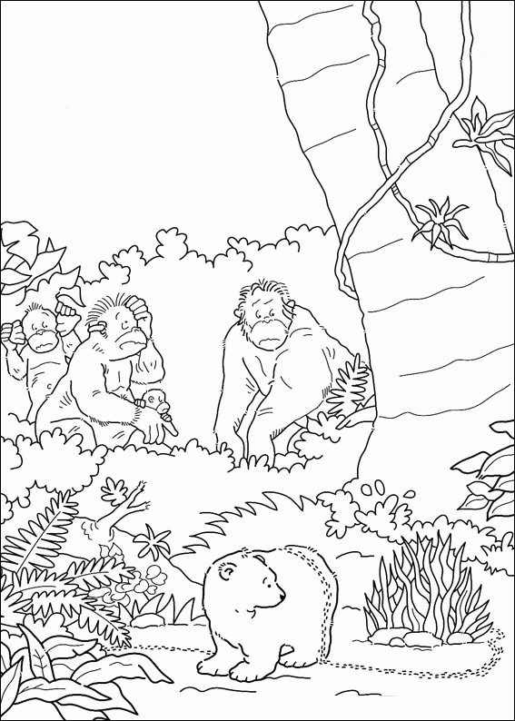 The Little Polar Bear Coloring Pages TV Film Printable 2020 09247 Coloring4free