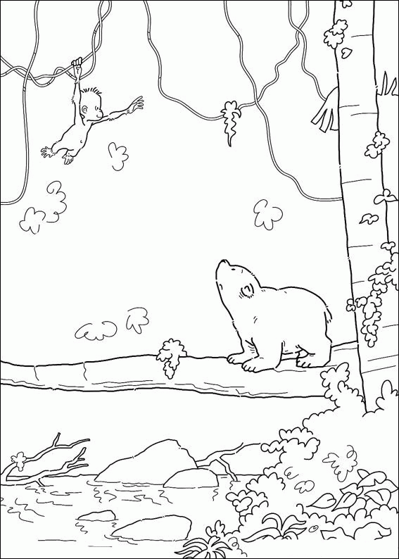 The Little Polar Bear Coloring Pages TV Film Printable 2020 09248 Coloring4free