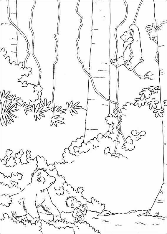 The Little Polar Bear Coloring Pages TV Film Printable 2020 09249 Coloring4free