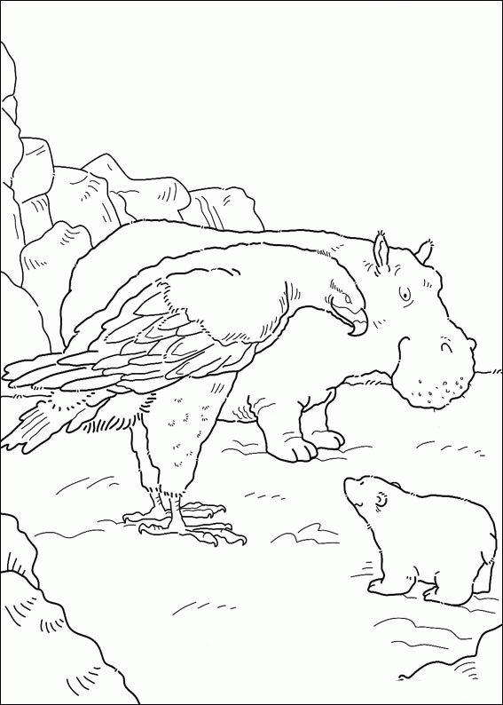 The Little Polar Bear Coloring Pages TV Film Printable 2020 09252 Coloring4free