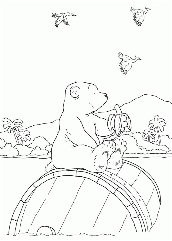 The Little Polar Bear Coloring Pages TV Film Printable 2020 09266 Coloring4free