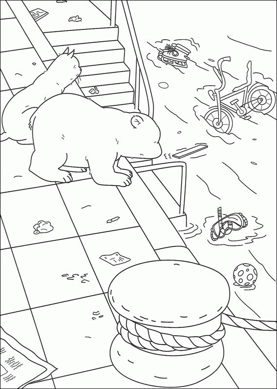 The Little Polar Bear Coloring Pages TV Film Printable 2020 09273 Coloring4free