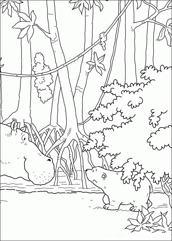 The Little Polar Bear Coloring Pages TV Film Printable 2020 09278 Coloring4free