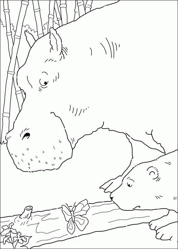 The Little Polar Bear Coloring Pages TV Film Printable 2020 09281 Coloring4free