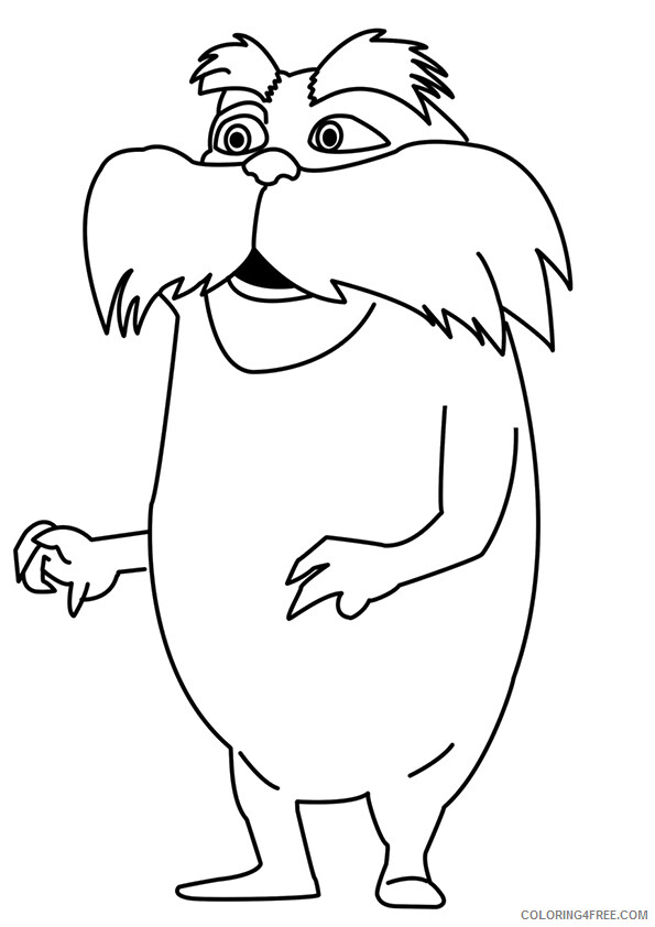 The Lorax Coloring Pages TV Film 1526825063_lorax a4 Printable 2020 09282 Coloring4free