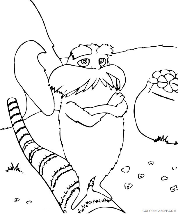 The Lorax Coloring Pages TV Film Dr Seuss The Lorax Printable 2020 09286 Coloring4free