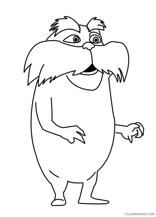 The Lorax Coloring Pages TV Film How to Draw the Lorax Printable 2020 09289 Coloring4free