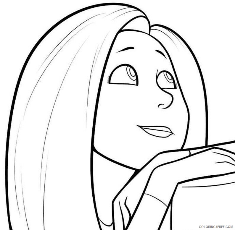 The Lorax Coloring Pages TV Film Lorax Audrey Printable 2020 09303 Coloring4free