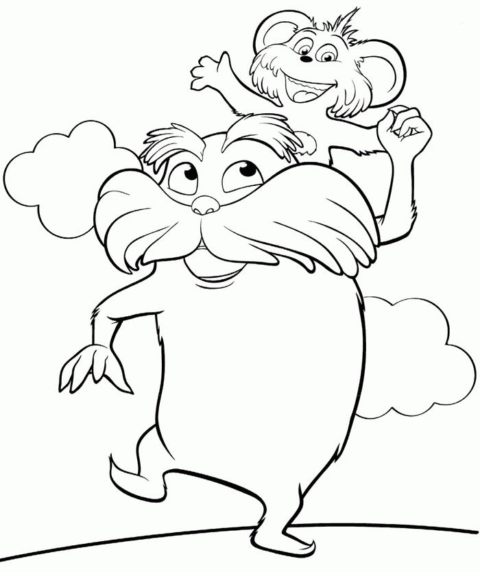 The Lorax Coloring Pages TV Film Lorax Printable 2020 09292 Coloring4free