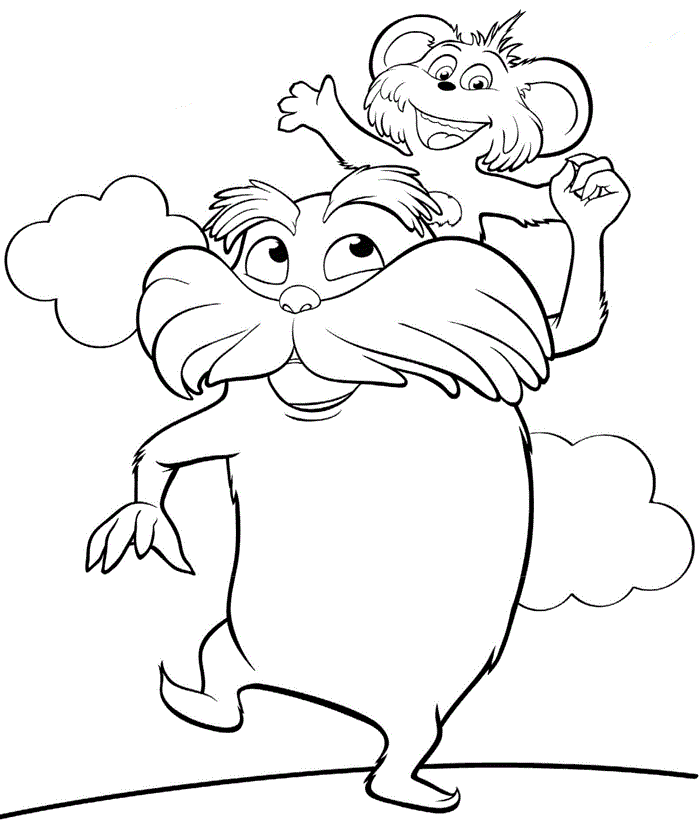 The Lorax Coloring Pages TV Film Lorax to Print Printable 2020 09307 Coloring4free