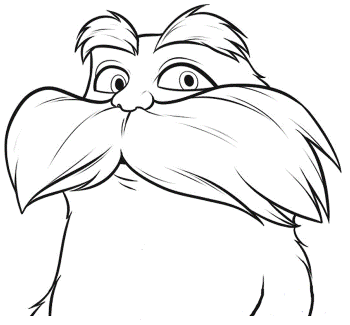 The Lorax Coloring Pages TV Film Printable Lorax Printable 2020 09314 Coloring4free