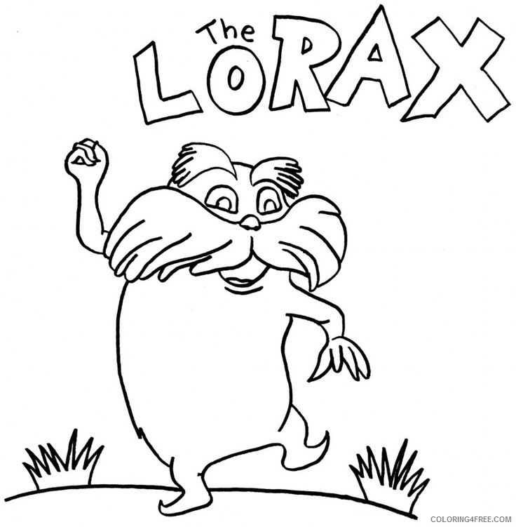 The Lorax Coloring Pages TV Film The Lorax Printable 2020 09339 Coloring4free