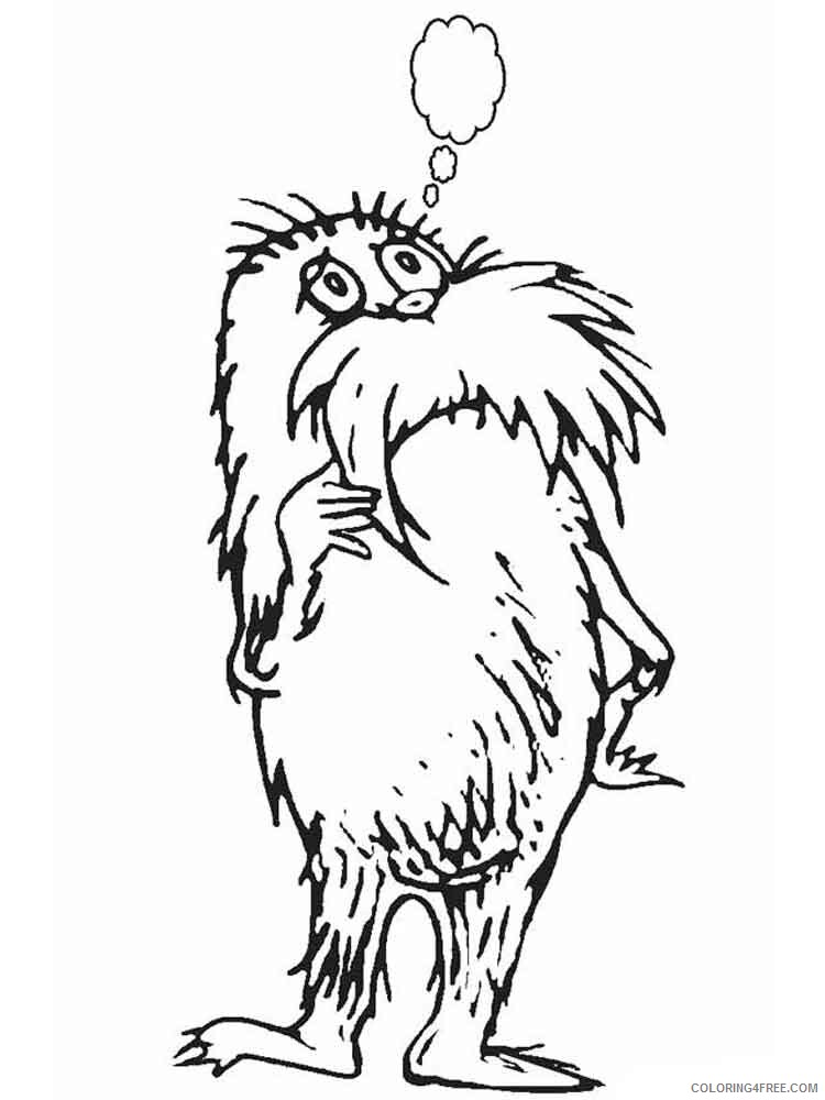 The Lorax Coloring Pages TV Film lorax 10 Printable 2020 09296 Coloring4free
