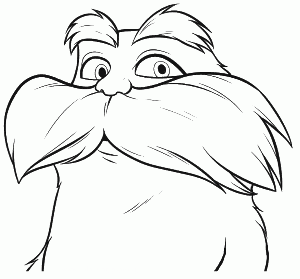The Lorax Coloring Pages TV Film the_lorax_cl_07 Printable 2020 09320 Coloring4free