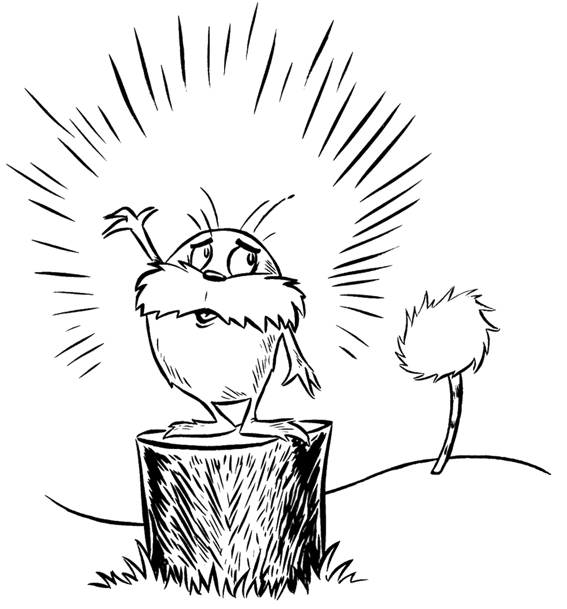 The Lorax Coloring Pages TV Film the_lorax_cl_13 Printable 2020 09325 Coloring4free