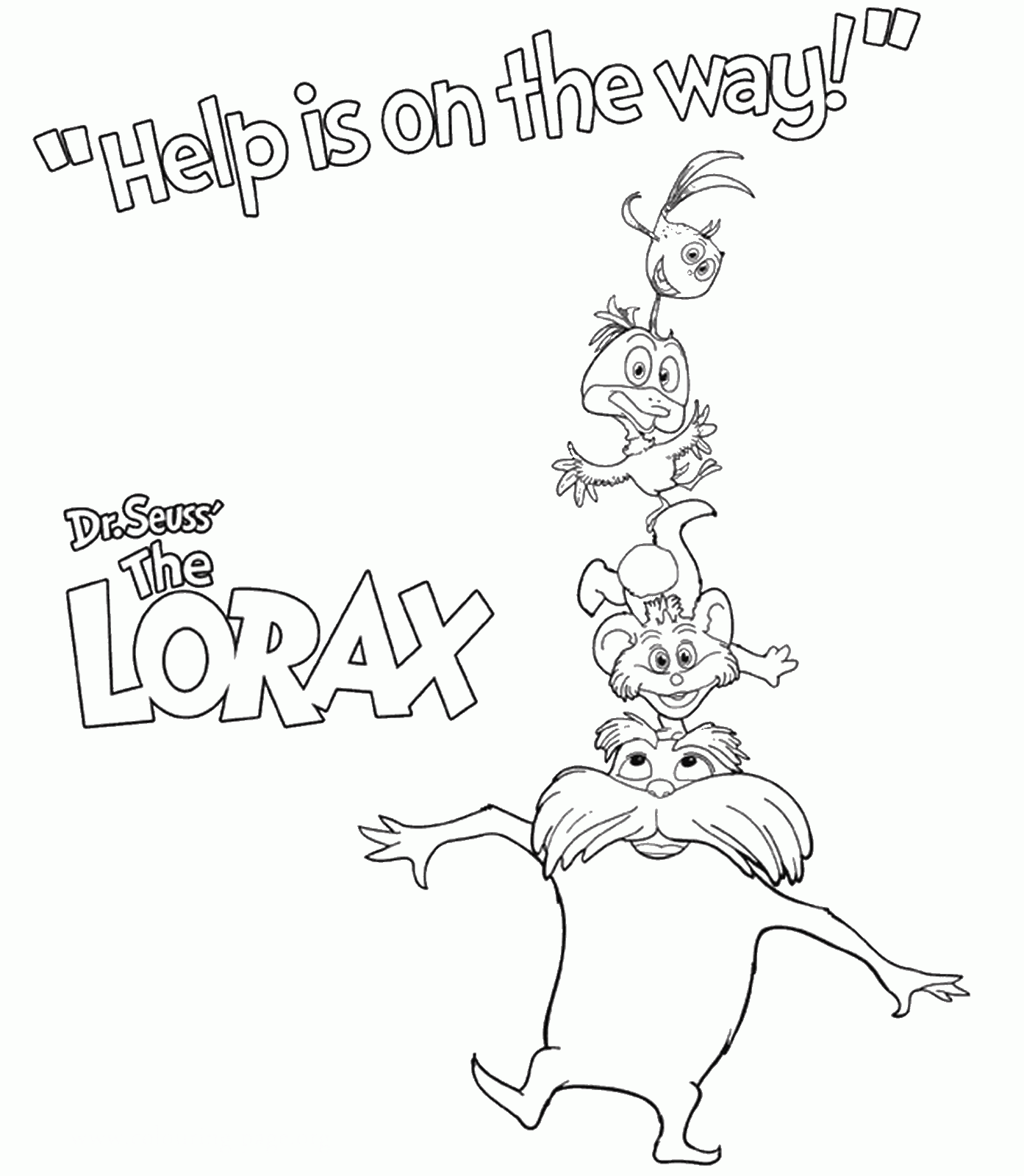 The Lorax Coloring Pages TV Film the_lorax_cl_14 Printable 2020 09326 Coloring4free