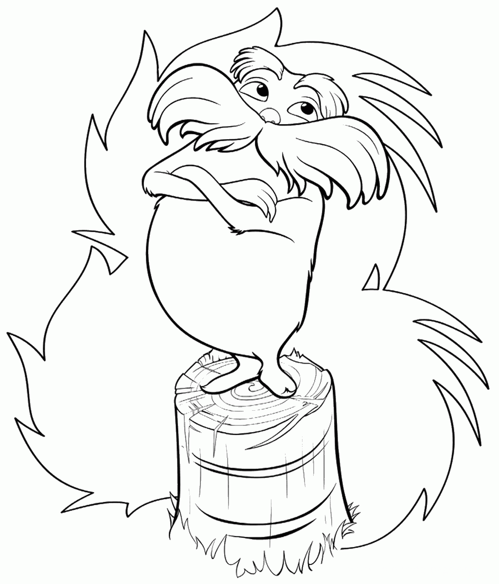 The Lorax Coloring Pages TV Film the_lorax_cl_16 Printable 2020 09328 Coloring4free