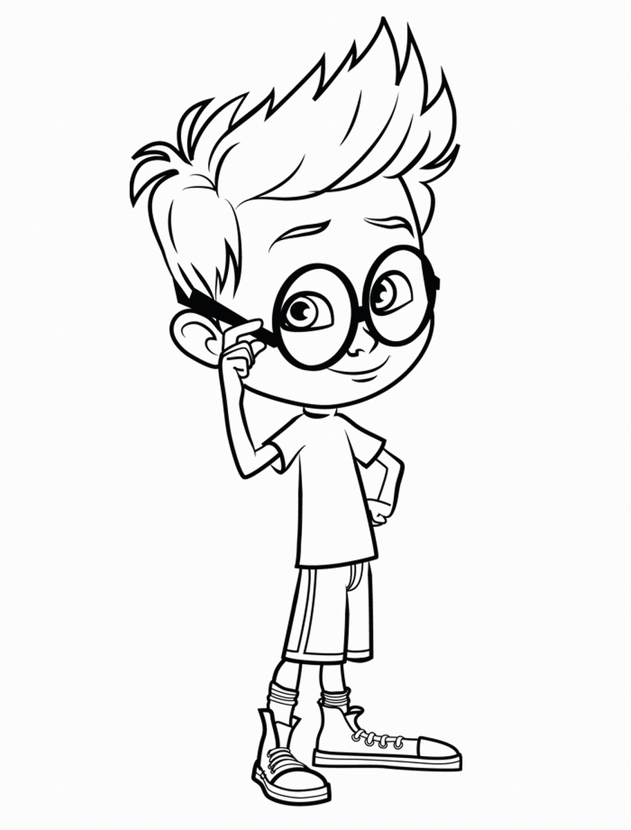 The Mr Peabody and Sherman Show Coloring Pages TV Film Printable 2020 09354 Coloring4free