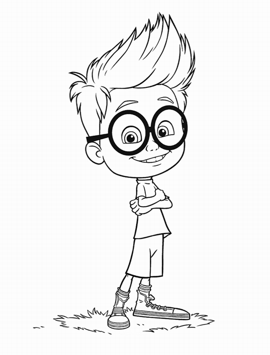 The Mr Peabody and Sherman Show Coloring Pages TV Film Printable 2020 09359 Coloring4free