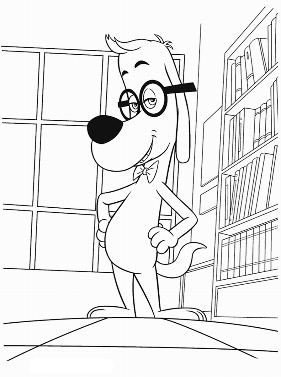 The Mr Peabody and Sherman Show Coloring Pages TV Film Printable 2020 09363 Coloring4free