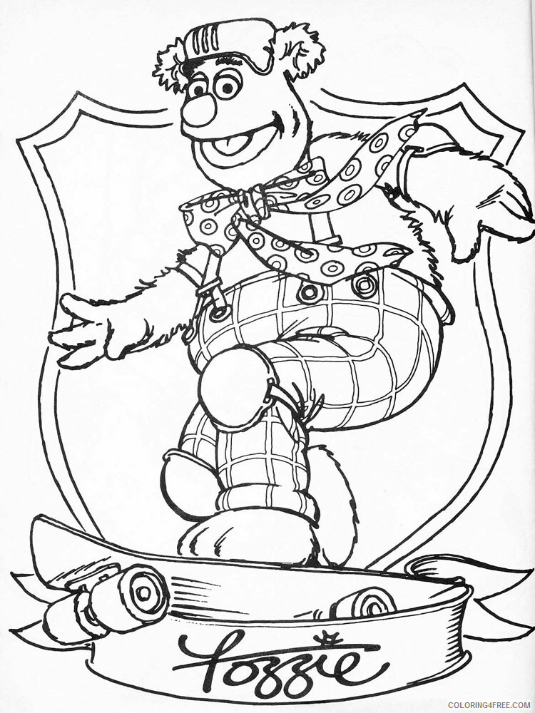 The Muppet Show Coloring Pages TV Film Muppet Show 11 Printable 2020 09388 Coloring4free