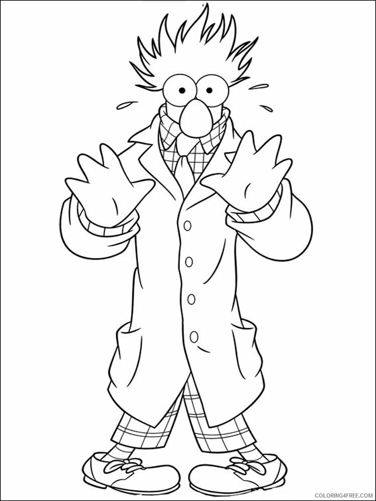The Muppet Show Coloring Pages TV Film Muppet Show 16 Printable 2020 09392 Coloring4free