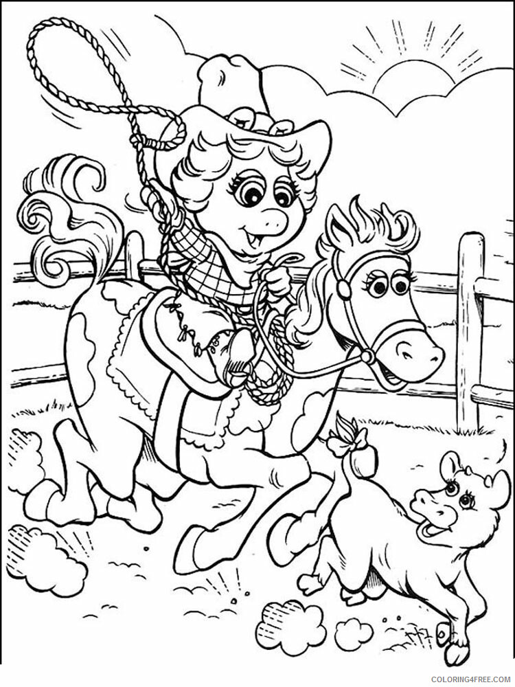 The Muppet Show Coloring Pages TV Film Muppet Show 18 Printable 2020 09394 Coloring4free