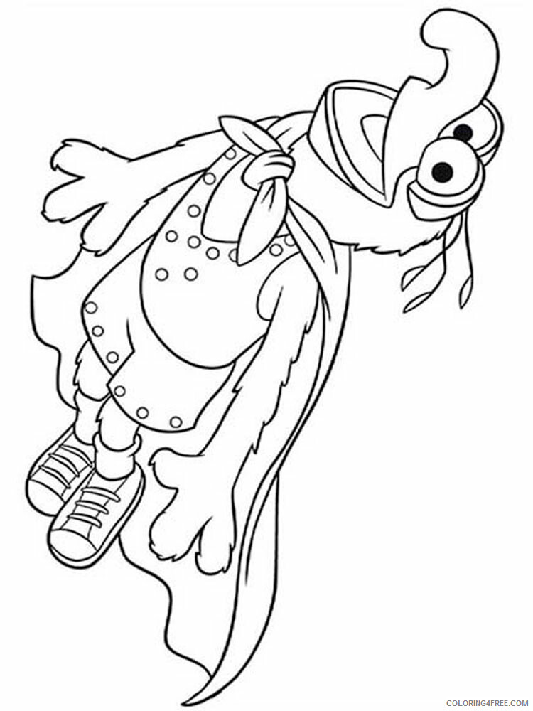 The Muppet Show Coloring Pages TV Film Muppet Show 23 Printable 2020 09396 Coloring4free