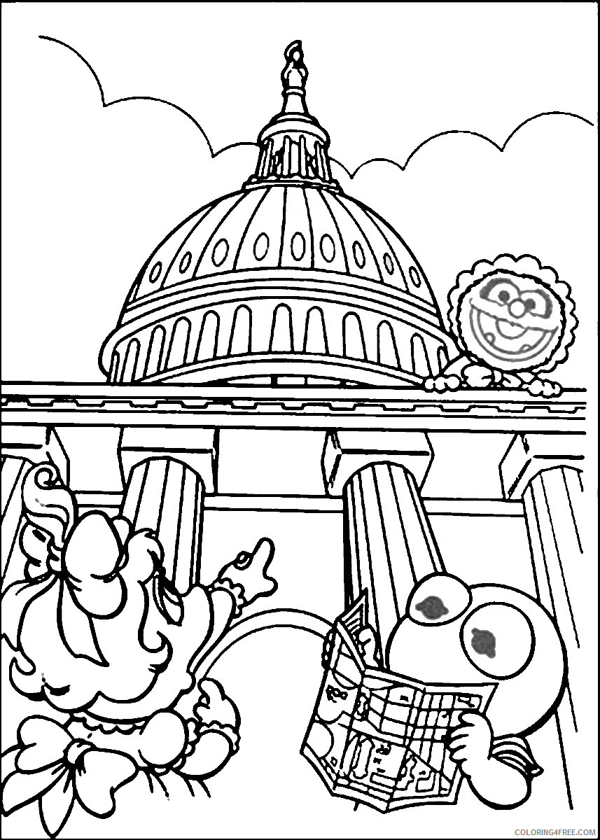 The Muppet Show Coloring Pages TV Film muppets_cl_01 Printable 2020 09364 Coloring4free