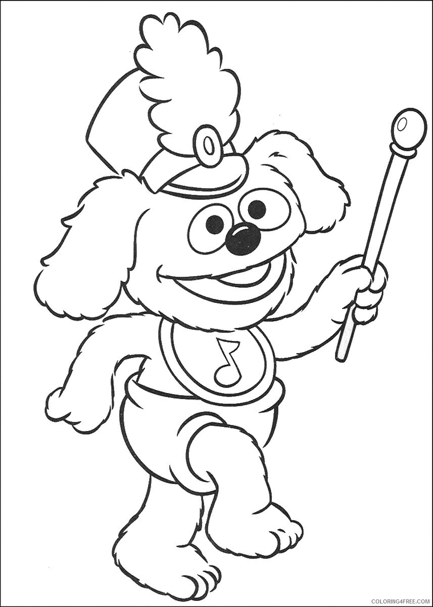 The Muppet Show Coloring Pages TV Film muppets_cl_11 Printable 2020 09370 Coloring4free