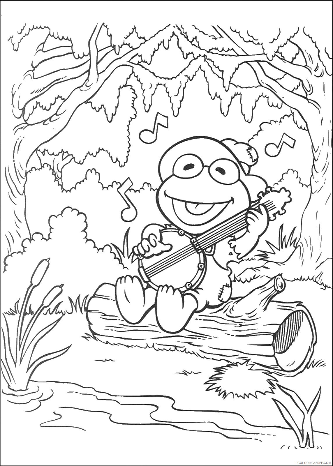 The Muppet Show Coloring Pages TV Film muppets_cl_12 Printable 2020 09371 Coloring4free
