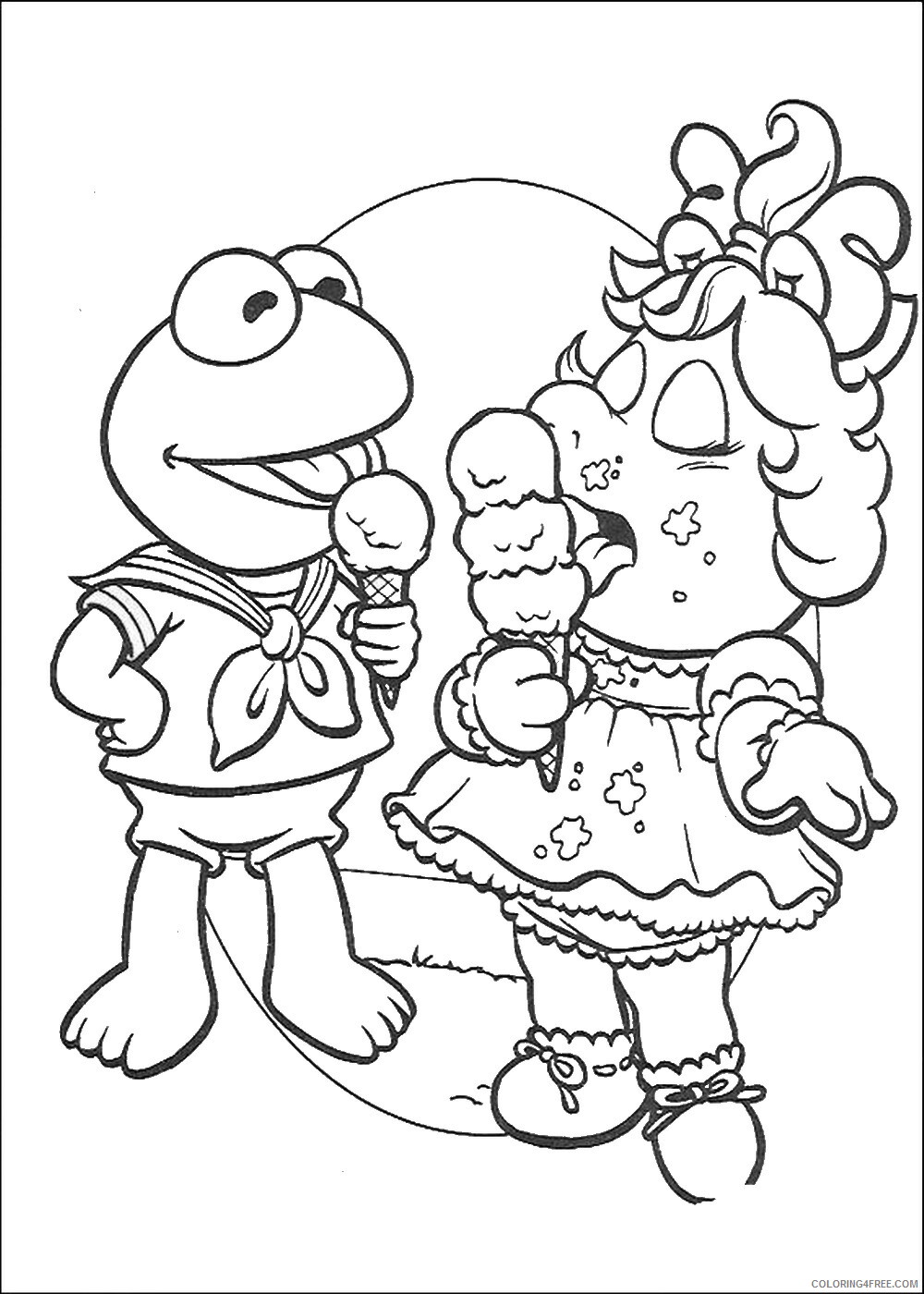 The Muppet Show Coloring Pages TV Film muppets_cl_13 Printable 2020 09372 Coloring4free