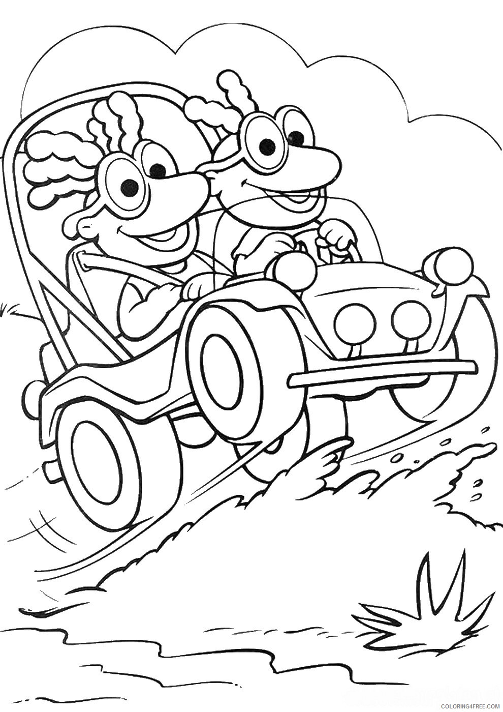 The Muppet Show Coloring Pages TV Film muppets_cl_17 Printable 2020 09376 Coloring4free