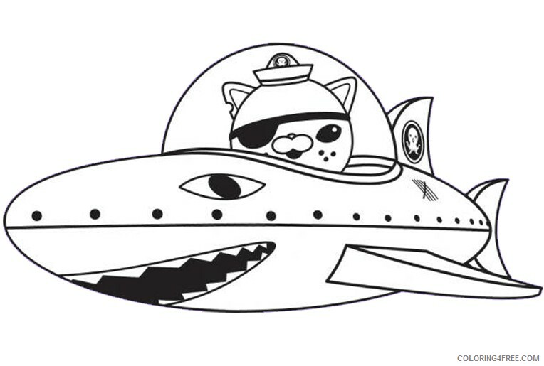 The Octonauts Coloring Pages TV Film Color Octonauts Printable 2020 09410 Coloring4free