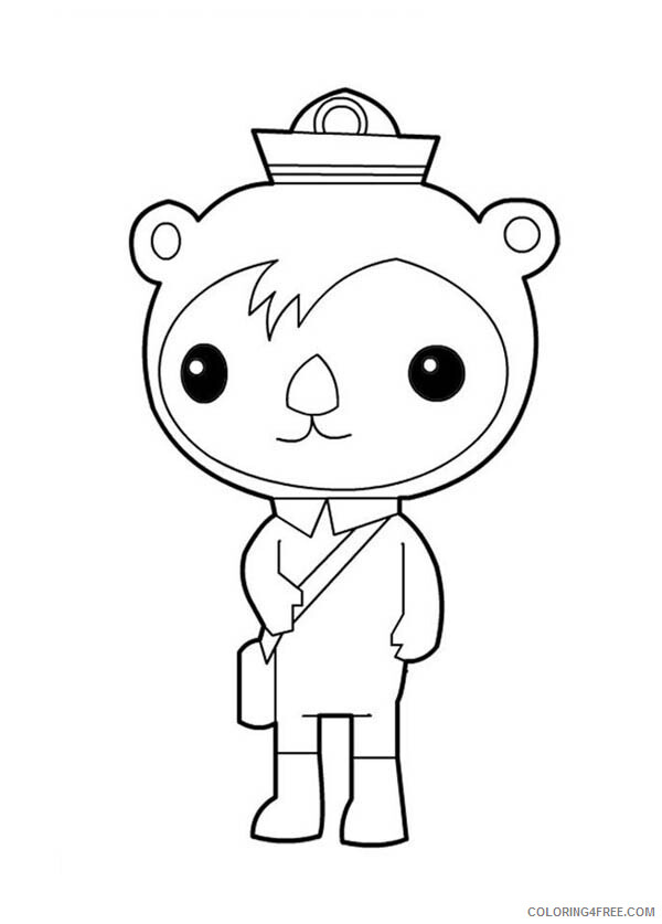 The Octonauts Coloring Pages TV Film Dr Shellington Printable 2020 09412 Coloring4free