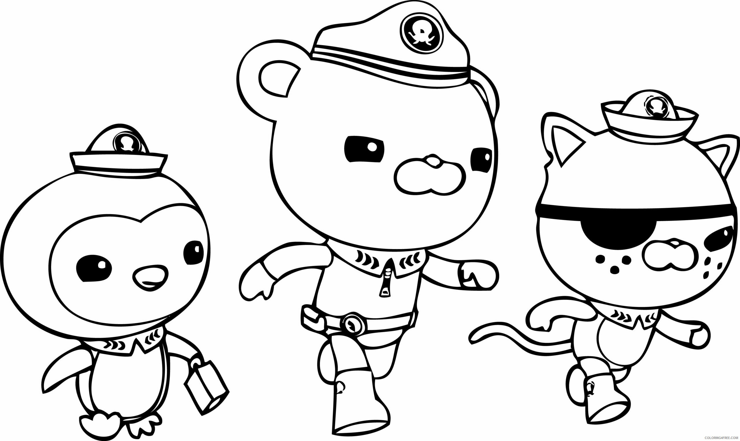 The Octonauts Coloring Pages TV Film Free Octonauts Printable 2020 09413 Coloring4free