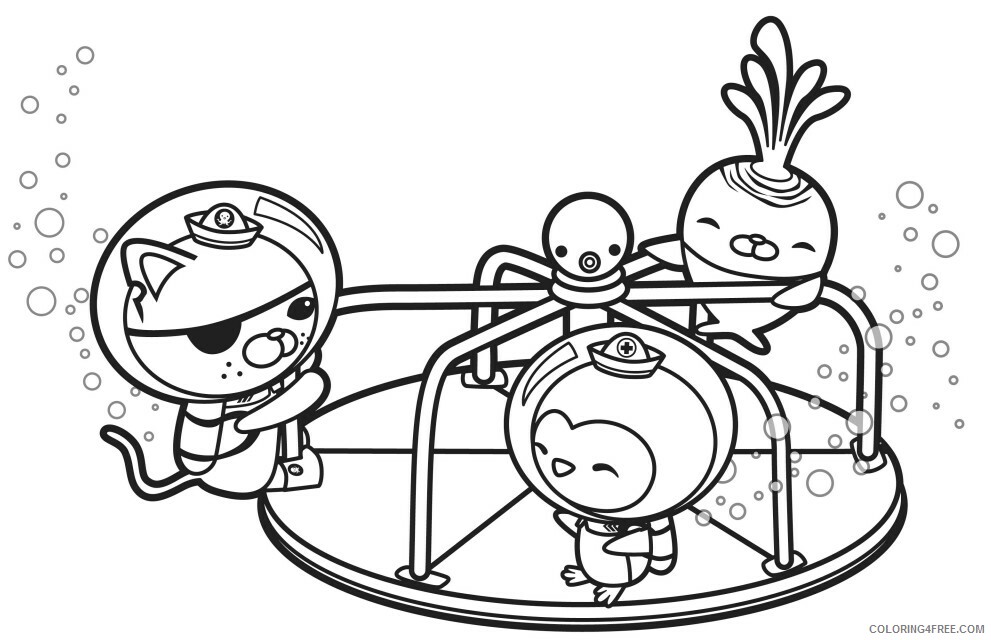 The Octonauts Coloring Pages TV Film Free Octonauts Printable 2020 09414 Coloring4free