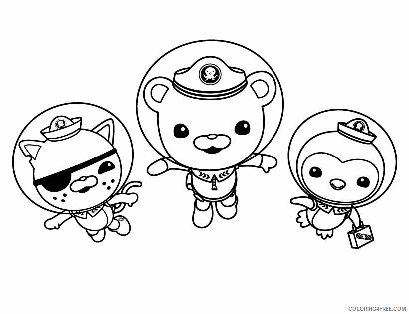 The Octonauts Coloring Pages TV Film Octonauts Printable 2020 09416 Coloring4free