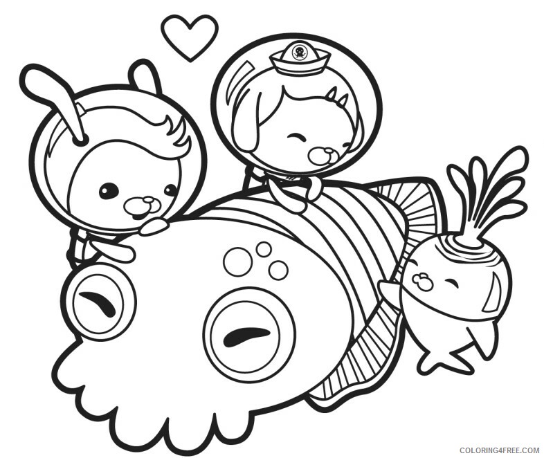 The Octonauts Coloring Pages TV Film Print Octonauts Printable 2020 09437 Coloring4free
