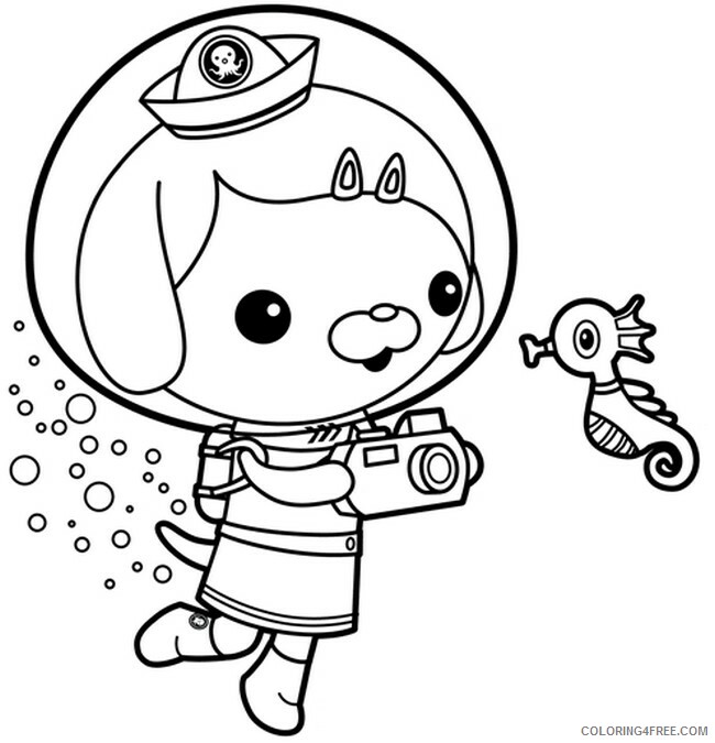 The Octonauts Coloring Pages TV Film Sauci Octonauts Printable 2020 09438 Coloring4free