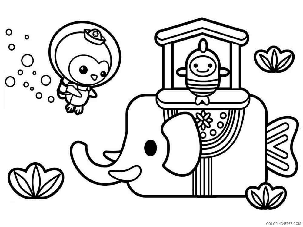 The Octonauts Coloring Pages TV Film octonauts 12 Printable 2020 09420 Coloring4free