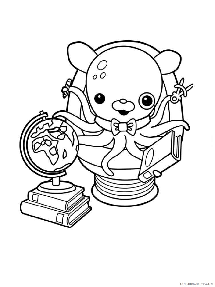 The Octonauts Coloring Pages TV Film octonauts 2 Printable 2020 09425 Coloring4free