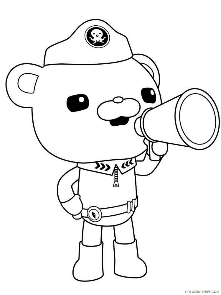 The Octonauts Coloring Pages TV Film octonauts 4 Printable 2020 09427 Coloring4free
