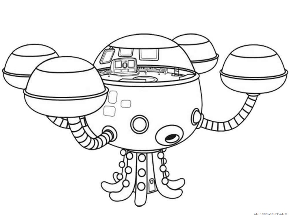 The Octonauts Coloring Pages TV Film octonauts 6 Printable 2020 09429 Coloring4free